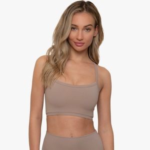 Morgan Stewart sport honey bra